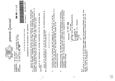 Digitale beschrijving item